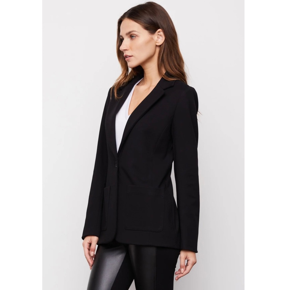 BAILEY 44 BLACK PONTE BLAZER JACKET